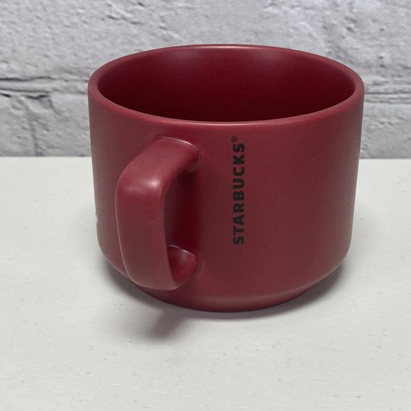 Starbucks 2018 Valentines Day Red Coffee Mug Tea Cup Arrow The Heart - Picture 4 of 7